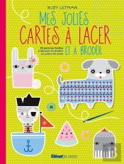 Mes Jolies Cartes À Lacer Et À Broder ; 36 Patrons Faciles À Décorer Et Broder Au Point De Croix