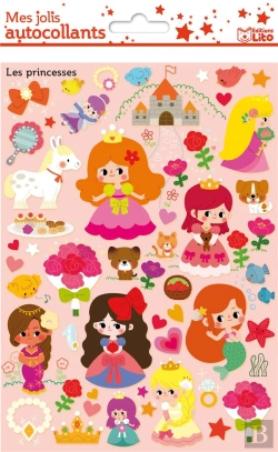 Bertrand.pt - Mes Jolis Autocollants : Les Princesses