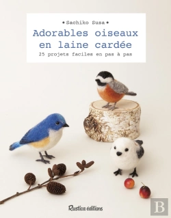 Bertrand.pt - Mes Jolis Oiseaux En Laine Cardée : 30 Projets Faciles En Pas À Pas