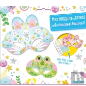 Mes Masques En Strass : Animaux Kawaii ; Avec 400 Strass Dont 5 Maxi !
