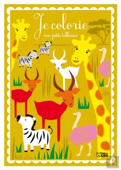 Bertrand.pt - Mes Petits Tableaux A Colorier : Dans La Savane