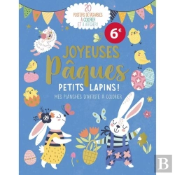 Bertrand.pt - Mes Planches D'Artiste À Colorier : Joyeuses Pâques Petits Lapins !