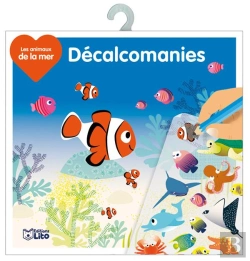 Bertrand.pt - Mes Premieres Decalcomanies : Les Animaux De La Mer