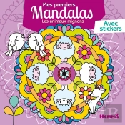 Mes Premiers Mandalas - Les Animaux Mignons - Avec Stickers