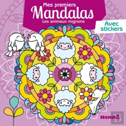 Bertrand.pt - Mes Premiers Mandalas - Les Animaux Mignons - Avec Stickers