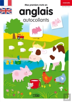 Bertrand.pt - Mes Premiers Mots En Anglais Autocollants ; La Vache