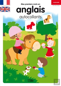 Bertrand.pt - Mes Premiers Mots En Anglais Autocollants ; Le Poney