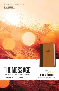 Bertrand.pt - Message Deluxe Gift Bible, Brown