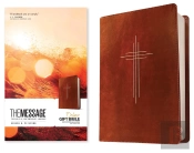 Message Deluxe Gift Bible, Dark Brown Gold