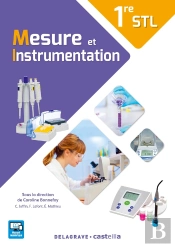 Mesure Et Instrumentation ; 1re Stl ; Manuel Élève (Édition 2017)
