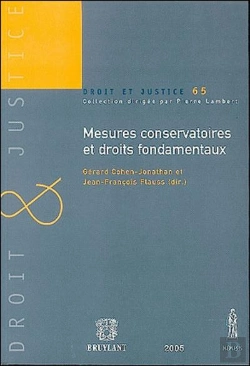Bertrand.pt - Mesures Conservatoires Et Droits Fondamentaux
