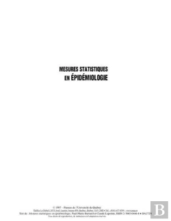 Bertrand.pt - Mesures Stat En Epidemiologie