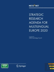 Meta-Net Strategic Research Agenda For Multilingual Europe 2020