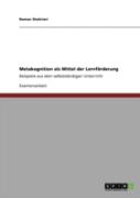Metakognition Als Mittel Der Lernforderung