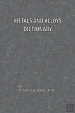 Bertrand.pt - Metals And Alloys Dictionary