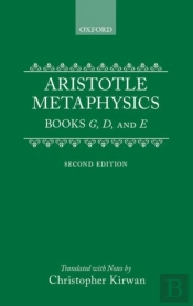 Metaphysics: Books Gamma, Delta, And Epsilon