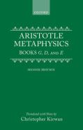 Metaphysics: Books Gamma, Delta, And Epsilon