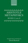 Metaphysics Books Z And H