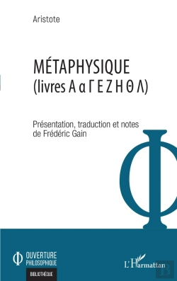 Bertrand.pt - Métaphysique (Livres A A G E Z H T L)