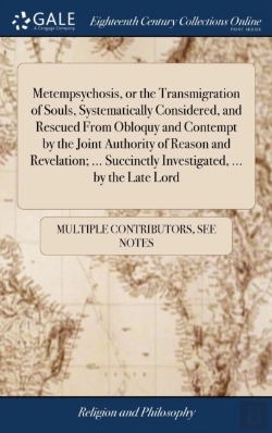 Bertrand.pt - Metempsychosis, Or The Transmigration Of