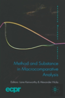 Method And Substance In Macrocomparative Analysis