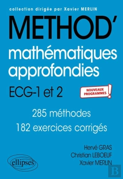 Bertrand.pt - Méthod' : Mathématiques Approfondies - Informatique ; Ecg 1re Et 2e Années ; Nouveaux Programmes
