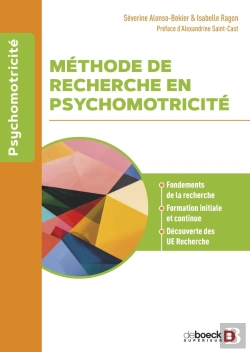 Bertrand.pt - Méthode De Recherche En Psychomotricité : Fondements De La Recherche, Formation Initiale Et Continue, Toutes Les Ue Recherche
