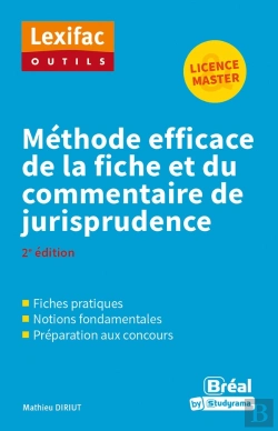 Bertrand.pt - Méthode Efficace De La Fiche Et Du Commentaire De Jurisprudence