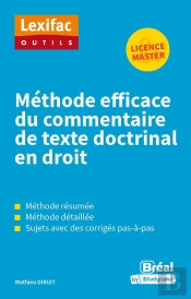 Méthode Efficace Du Commentaire De Texte Doctrinal En Droit