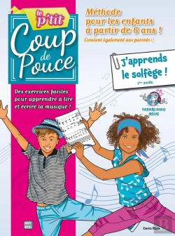 Bertrand.pt - Méthode P'Tit Coup De Pouce Solfège - 1ère Année - Spécial Enfant : Spécial Enfant