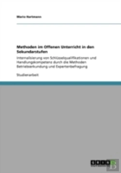 Bertrand.pt - Methoden Im Offenen Unterricht In Den Sekundarstufen