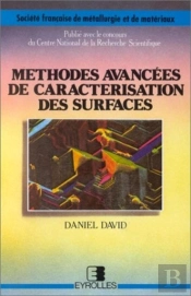 Methodes Avancees De Caracter. Surfaces