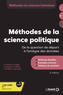 Bertrand.pt - Méthodes De La Science Politique : De La Question De Départ À L'Analyse Des Données