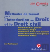 Methodes De Travail En Droit Civil