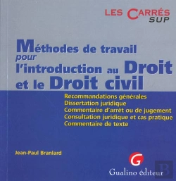 Bertrand.pt - Methodes De Travail En Droit Civil