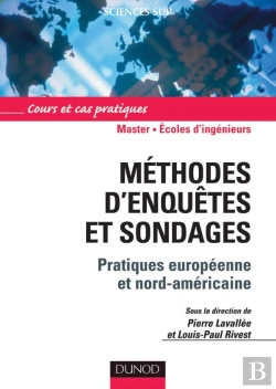 Bertrand.pt - Methodes D'Enquetes Et Sondages ; Pratiques Europeenne Et Nord-Americaine