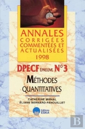 Methodes Quantitatives Dpecf 3 Annales Corrigees