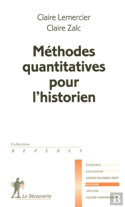Bertrand.pt - Méthodes Quantitatives Pour L'Historien