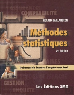 Bertrand.pt - Méthodes, Statistiques ; Traitement De Données D'Enquête Avec Excel (2e Édition)