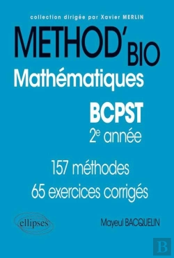 Bertrand.pt - Methodix Method'Bio Mathematiques Bcpst 2