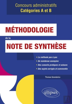 Bertrand.pt - Méthodologie De La Note De Synthèse