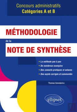 Bertrand.pt - Méthodologie De La Note De Synthèse