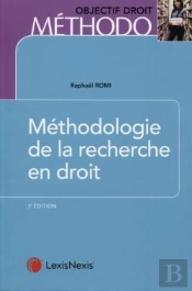 Méthodologie De La Recherche En Droit (3e Édition)