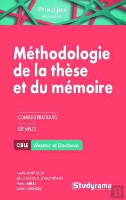 Bertrand.pt - Methodologie De La These Et Du Memoire