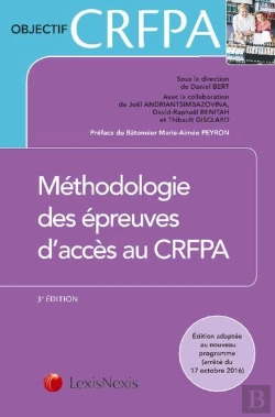 Bertrand.pt - Methodologie Des Epreuves D'Acces Au Crfpa