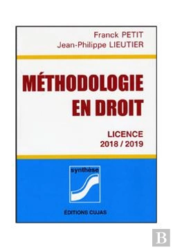 Bertrand.pt - Méthodologie En Droit ; Licences (Édition 2018/2019)