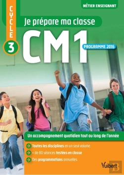 Bertrand.pt - Métier Enseignant : Je Prépare Ma Classe ; Cm1 ; Livre Du Professeur (Programme 2016)