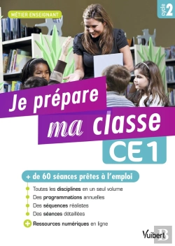 Bertrand.pt - Métier Enseignant : Je Prépare Ma Classe De Ce1 ; Cycle 2
