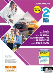 Métiers De La Gestion Administrative Du Transport De La Logistique 2de Bac Pro Agora-Otm-Logistique - 2024 - Pochette - Élève - + Imanuel
