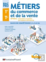 Métiers Du Commerce Et De La Vente, Option A, Bac Pro 1ère Et Tle : Animation Et Gestion De L'Espace Commercial
